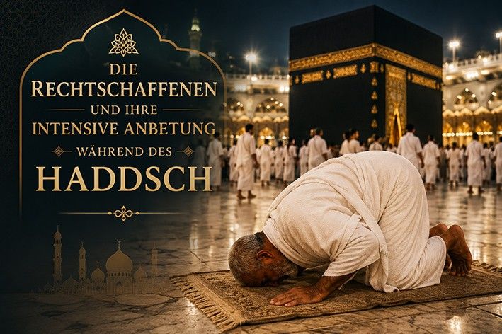 Die Rechtschaffenen und ihre intensive Anbetung während des Haddsch: