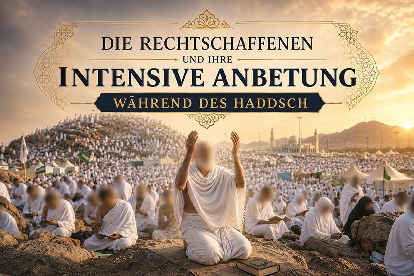 Die Rechtschaffenen und ihre intensive Anbetung während des Haddsch