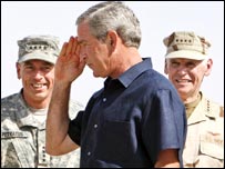 Bush in surprise Iraq visit
