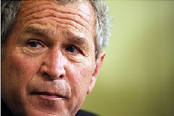 Bush extends Syria sanctions   