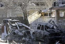 Suicide blast rocks Afghan capital