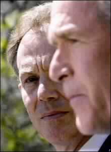 Blair Vows to Continue Supporting Bush on Iraq