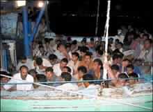 Italy Sends Back Island Migrants