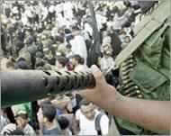 Palestinian Fighter Killed by Israeli Troops