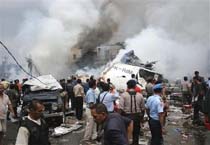 Indonesia Jet Crashes on Take-Off 